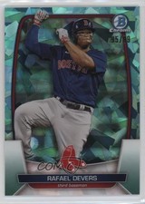 2023 Bowman Chrome Sapphire Aqua 95/99 Rafael Devers #83 15nv