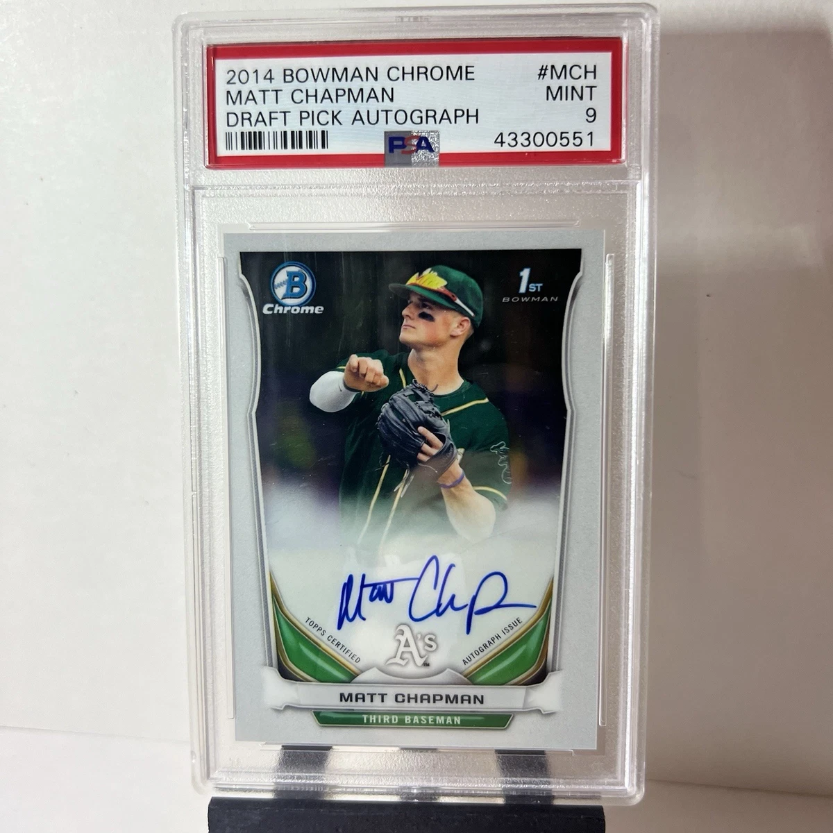 Bowman Matt Chapman Baseball Sports Trading Cards & Accessories