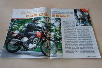 Motorrad 04/2006 Kawasaki W 650 Scrambler Dötsch mit 50PS im Fahrbericht auf 4 S