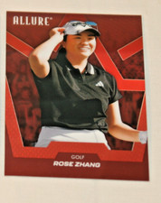 ROSE ZHANG 2025 UD ALLURE MULTI SPORT RED RAINBOW #24 GOLF