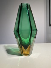 VASO MURANO VETRO SOMMERSO  In Stile A. Mandruzzato Art Deco’ Raro