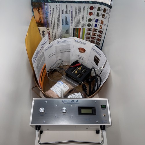 Optimum Energetics es8000i Foot Detox Practitioner Kit - Excellent Condition!