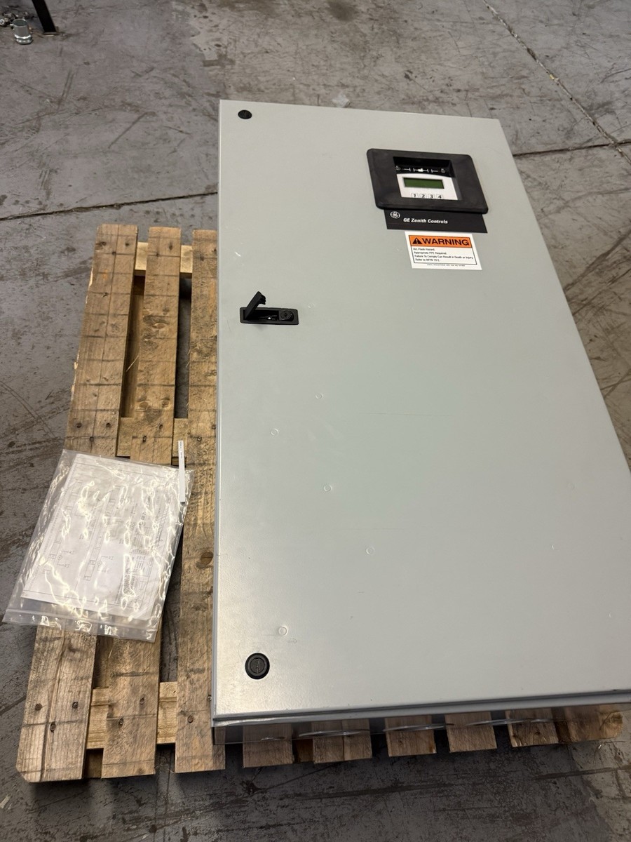 GE Zenith 400a 480v ATS Automatic Transfer Switch ZG4SA04031