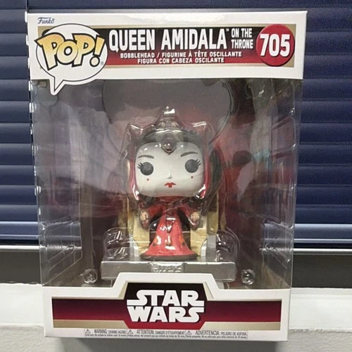 Funko Pop! Vinyl Star Wars Queen Amidala On The Throne #705 Bobblehead Figure