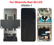 Frame For Motorola Razr 60 OEM Foldable Display Full Touch LCD Screen Digitizer
