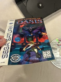 The Legend of Oasis (Sega Saturn 1996) CIB Complete Tested Works