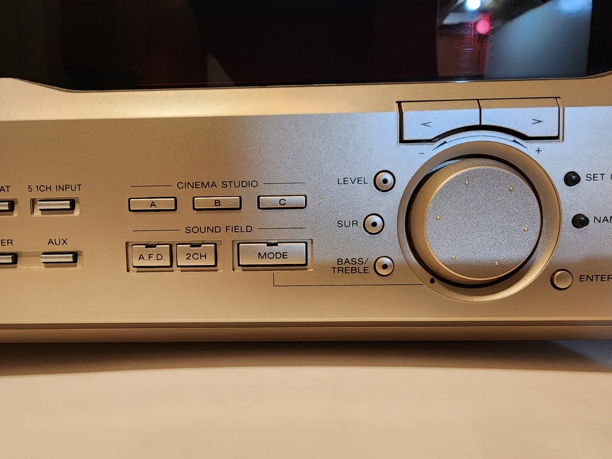 RARE VTG Sony STR-V535 Digital 5.1 Channel Av Receiver Gold. USA