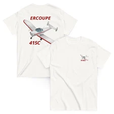 Ercoupe 415C T-Shirt | Personalized N-Number Pilot Gift | Flyboy Toys