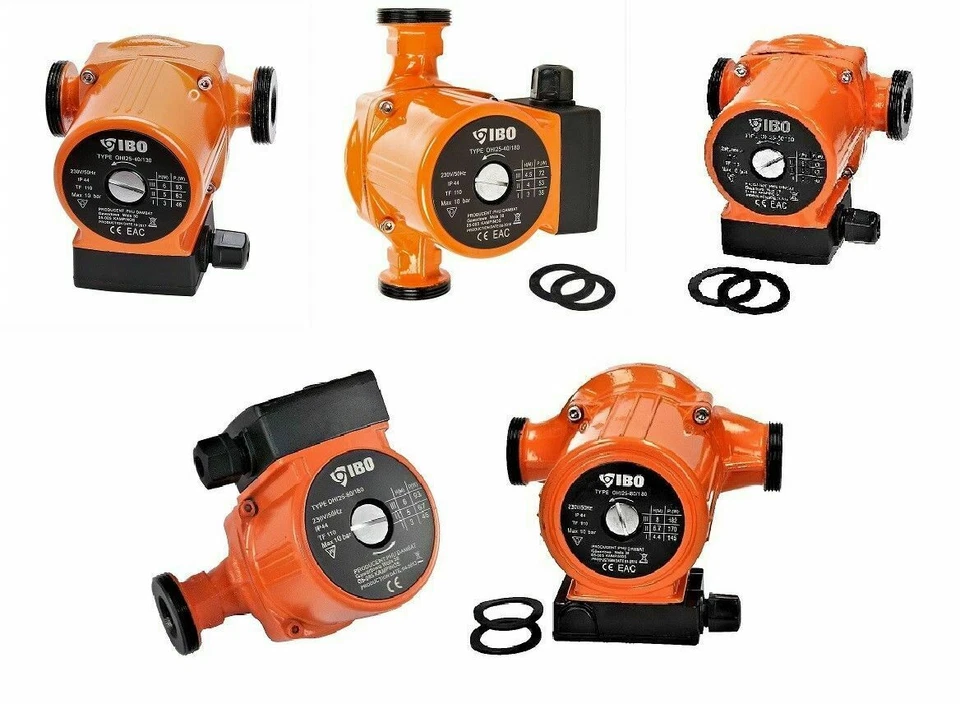 IBO Wasserpumpe 25-40/130 25-40/180 25-60/130 25-80/180 Pumpe für Trinkwasser