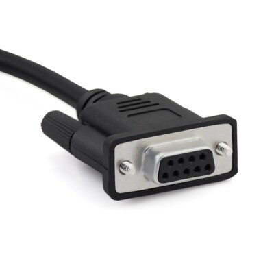 DB9 To OBD2 Cable 1 Meter - RS232 Female To OBDII Male Diagnostic Adapter Connector