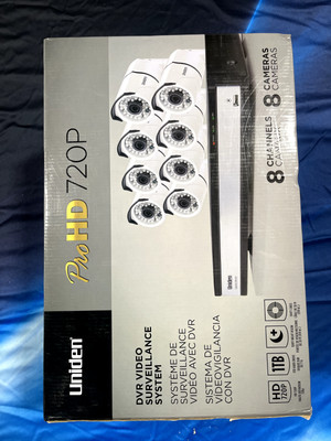 Uniden Pro 720P Surveillance system 