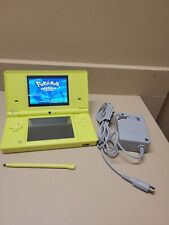 Nintendo DSi XL Launch Edition Green Handheld System + Charger ＋ pokem game  set