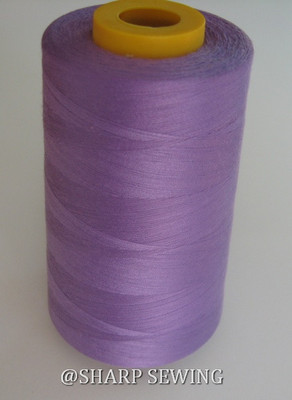 1 SPOOL CHOKE CHERRY #918 POLYESTER SERGER QUILTING THREAD T27 6000 YARDS
