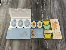 Vintage Avon Boxed Soap New in Box: Butterfly, Bouquet Pansies, Littlest Angels