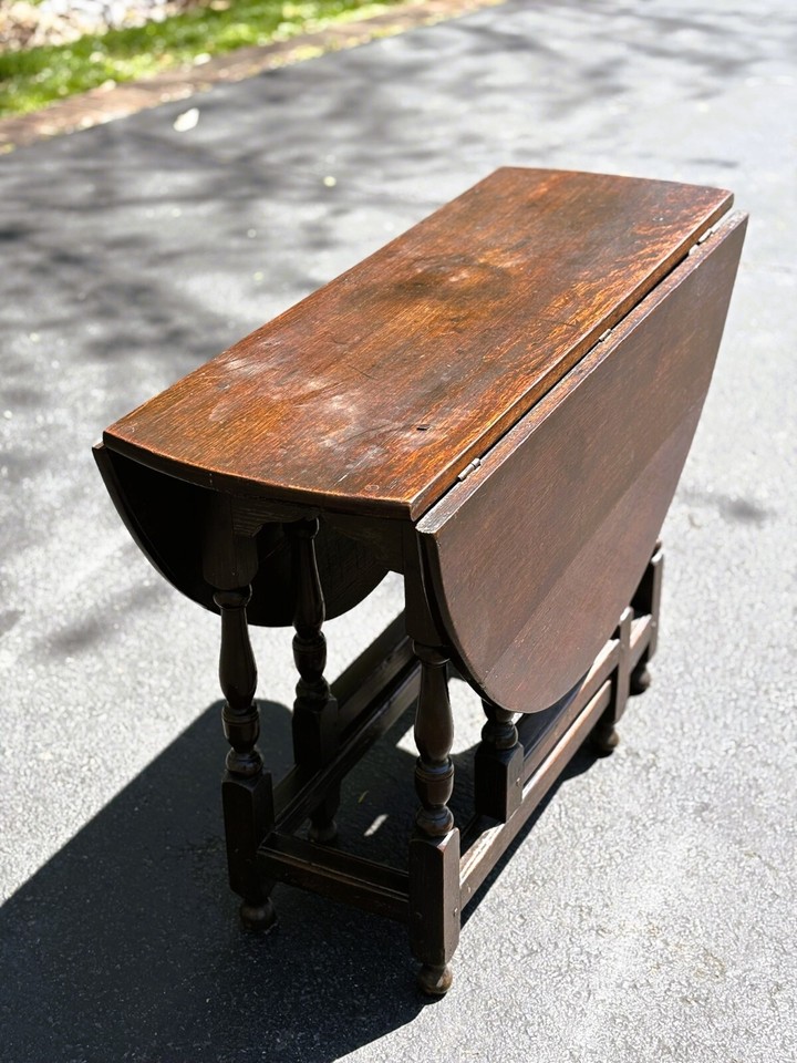 18th Century William and Mary Oak Gateleg Table -- Shipping Available ...