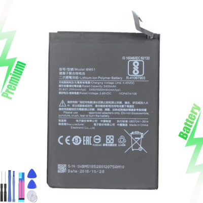 New BM51 Battery Replacement For Xiaomi Mi Max 3 Tool