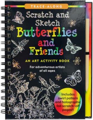 Scratch & Sketch(Tm) Butterflies & Friends (Trace Along)