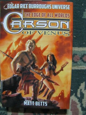  Wild Adventures of ERB--Carson of Venus, Edge of All Worlds  hardback in d/j 