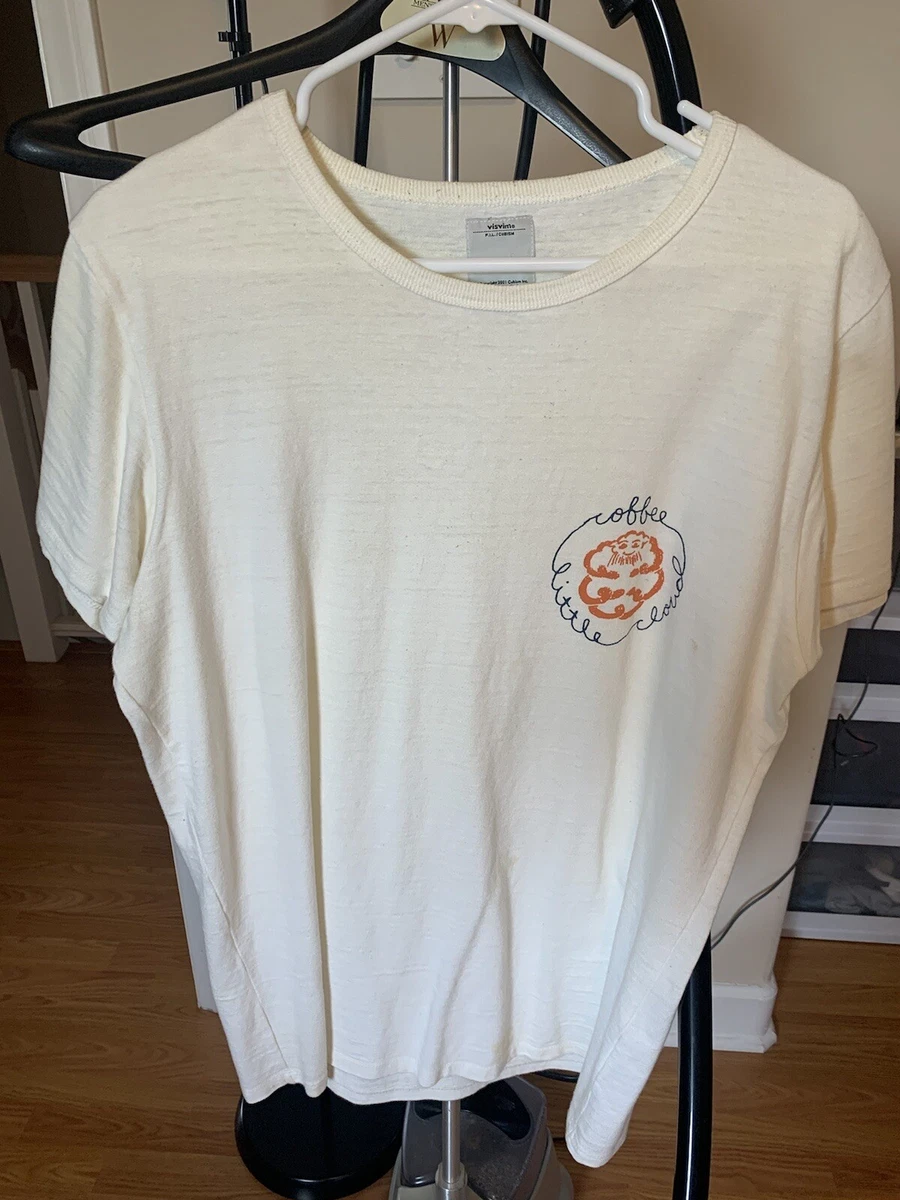 visvim T SHIRT LITTLE CLOUD White Size 4 Used From Japan