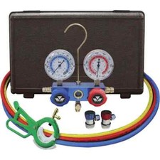 Mastercool 89661-pro R134a Manifold Gauge Set Waluminum Standard Couplers Mastercool 89661-pro R134a Manifold Gauge Set Waluminum Standard Couplers