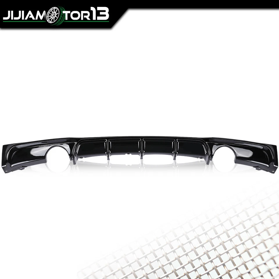 Labio difusor parachoques inferior trasero apto para BMW F30 serie 3 M Sport sedán 2012-2018 Foto 2 de 4
