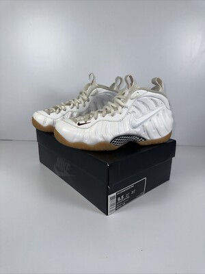 Nike Foamposite Pro Gucci - White & Gum Soles 624041-102  display picture 1