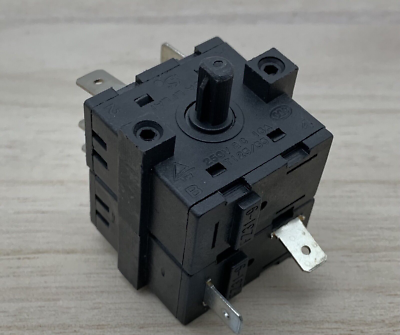 1pc HUA LI LAI FZ31-9 Rotary selector switch double layer 8 pins 6 positions
