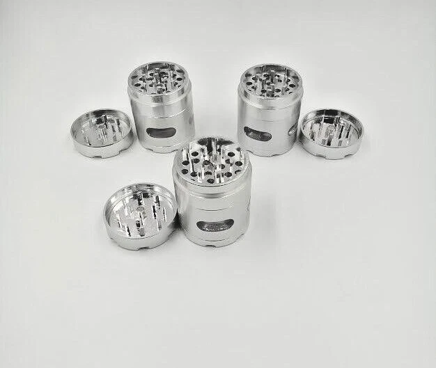 3 Pack 40mm Grinders 4 Part Metal Herb Spices Tobacco Crusher- Close out Sale
Opens in a new window