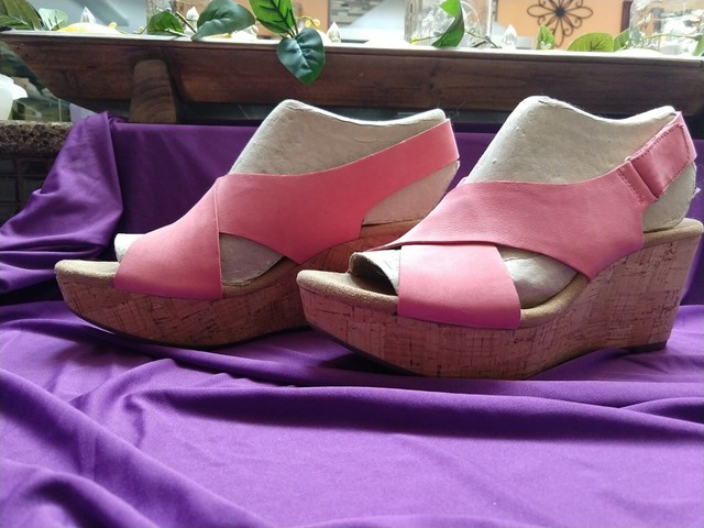 clarks women's caslynn shae wedge sandal