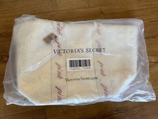 Victoria's Secret Pink Large Zip Tote Bag Sherpa Fleece BRAND NEW with Tags