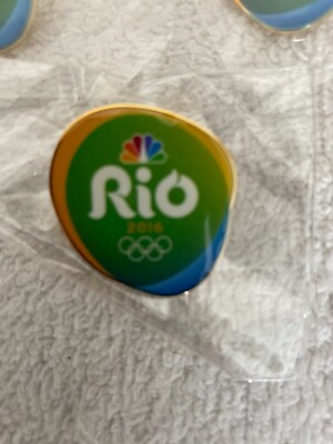 OFFICIAL NBC MEDIA 2016 RIO OLYMPIC GAMES PIN SPECIAL ISSUE 2020