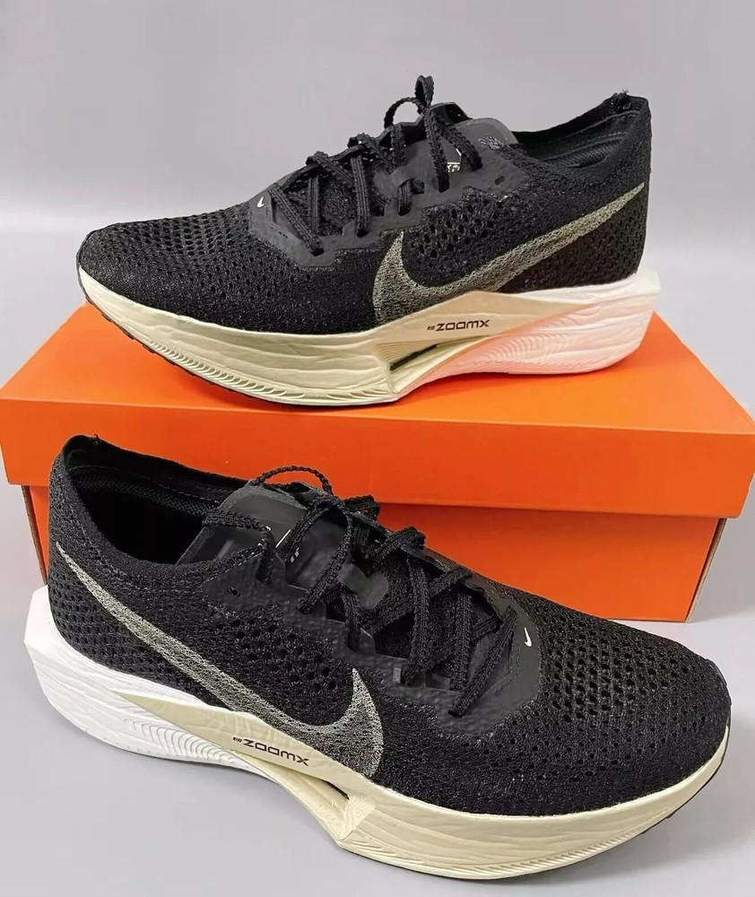 Nike ZoomX Vaporfly Next% 3 Men’s Black White Running Shoes High-Performance Design