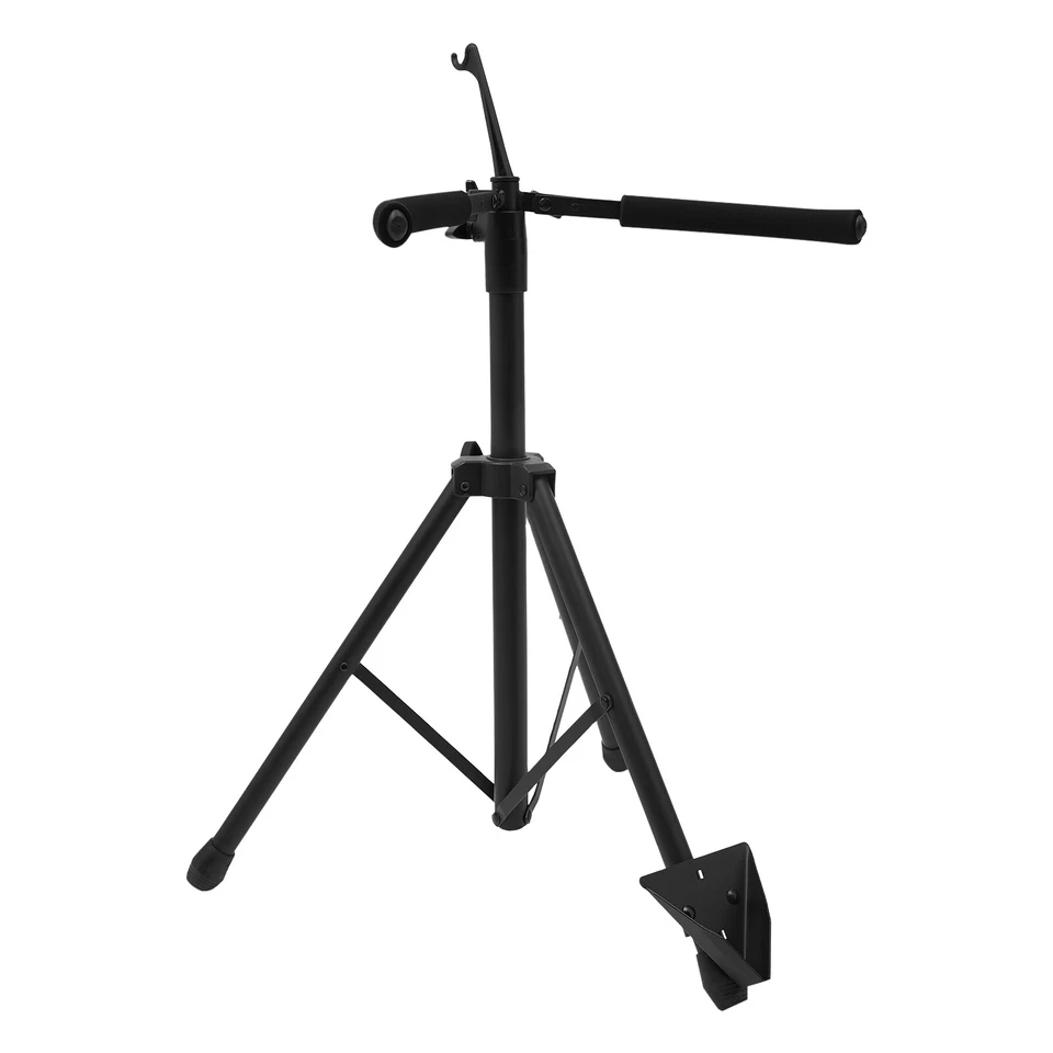Adjustable Foldable Stand for Cello with Hook for Bow - Black - Image 3 of 4
