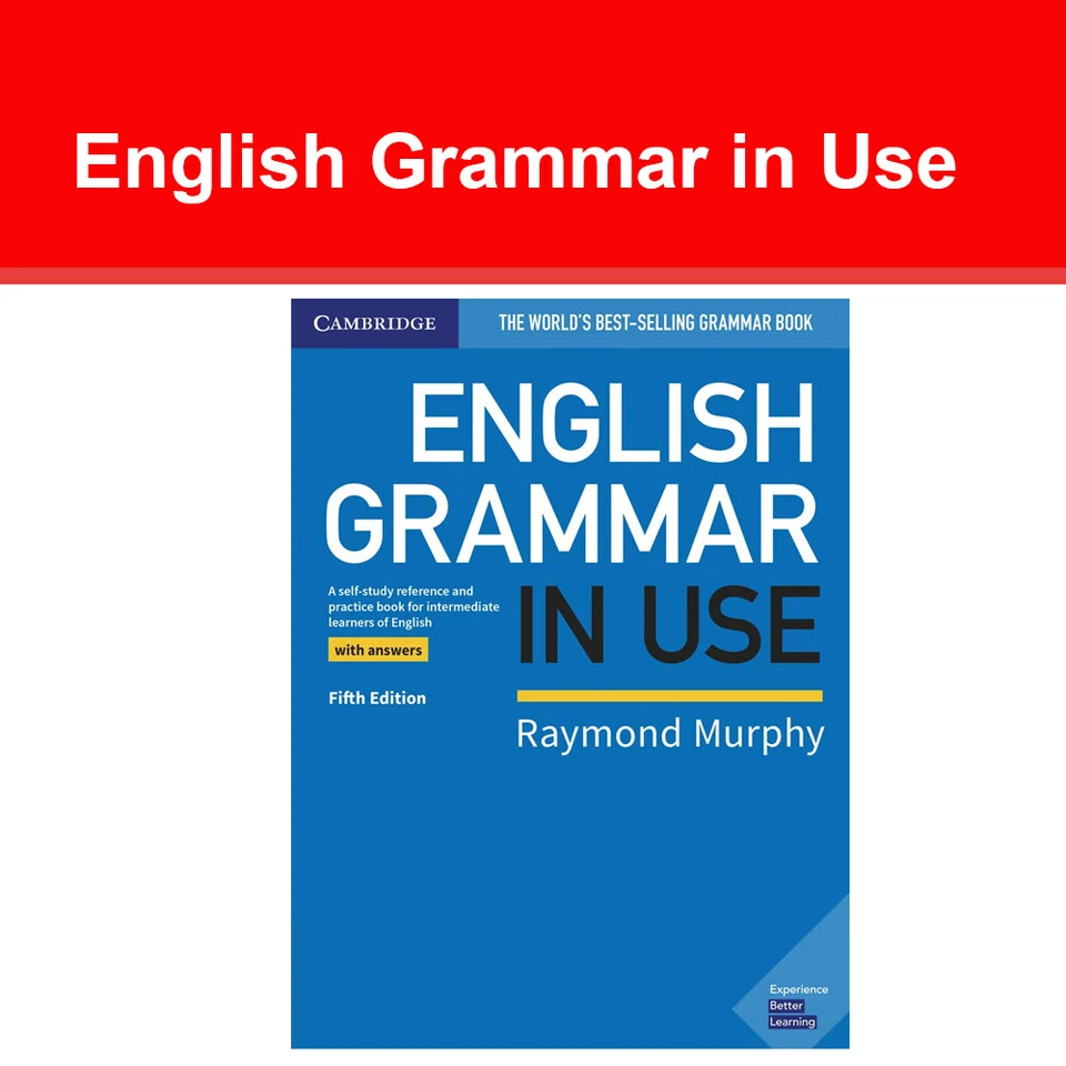 English Grammar in Use Book with Answers by Raymond Murphy NEW book