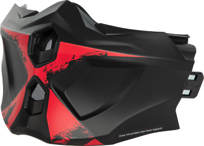 Scorpion Covert X Face Mask Ray Matte Red