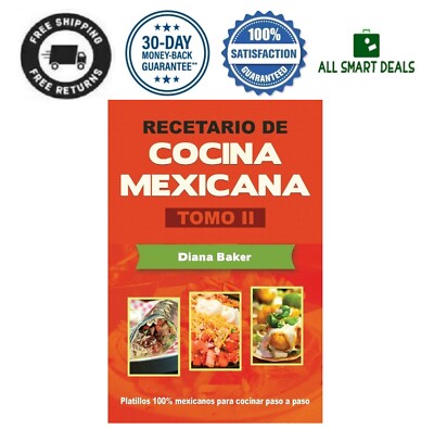Libros De Cocina Mexicana En Español Libro Fisico Recetas Recetario Envio Gratis