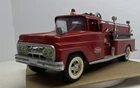 Vintage 1960s Tonka Fire Pumper Truck Pressed Steel very nice condition