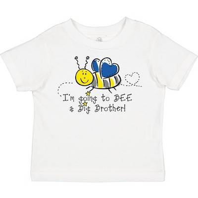 Inktastic Bee Future Big Brother Toddler T-Shirt To Be Bumble Heart Cute Cartoon