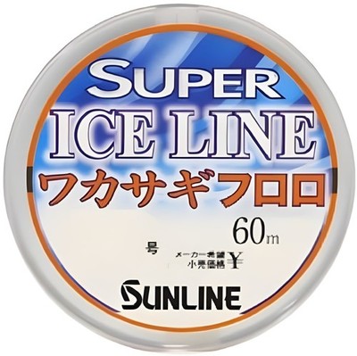SUNLINE Fluorocarbon Line Super Ice Smelt 60m
