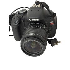 Canon EOS Rebel T3i DSLR Camera 18-55mm IS Lens Kit Charger Battery Strap