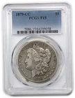 1879 CC Carson City PCGS F15 - Silver Morgan Dollar $1 US Coin #62658A