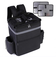 Isolierter Lieferrucksack 30 L gro&szlig;er Thermo Lebensmittelrucksack f&uuml;r Fahrer