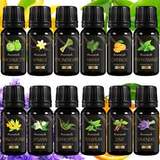 12er Set Ätherische Öle BIO 100 % naturrein...
