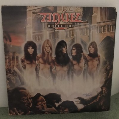 Angel-White Hot- vinyl lp album 1977 Casablanca NBLP7085 hard rock glam
