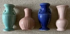 Lot Of 4 McCoy/USA Miniature Pottery Vases