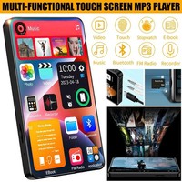 Bluetooth MP3/MP4 Lossless Music Player FM Radio Touchscreen Support up to 256GB