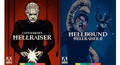 Hellraiser 1 & 2 Blu-ray Arrow Video Hellbound Clive Barker Horror Set Sealed