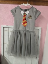 Harry Potter Hermione Granger HALLOWEEN Costume Gryffindor Dress/Cloak M 7-8 