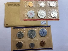 1960 PD Uncirculated 90% Silver US Mint Set in Original Packaging 091125 53uq