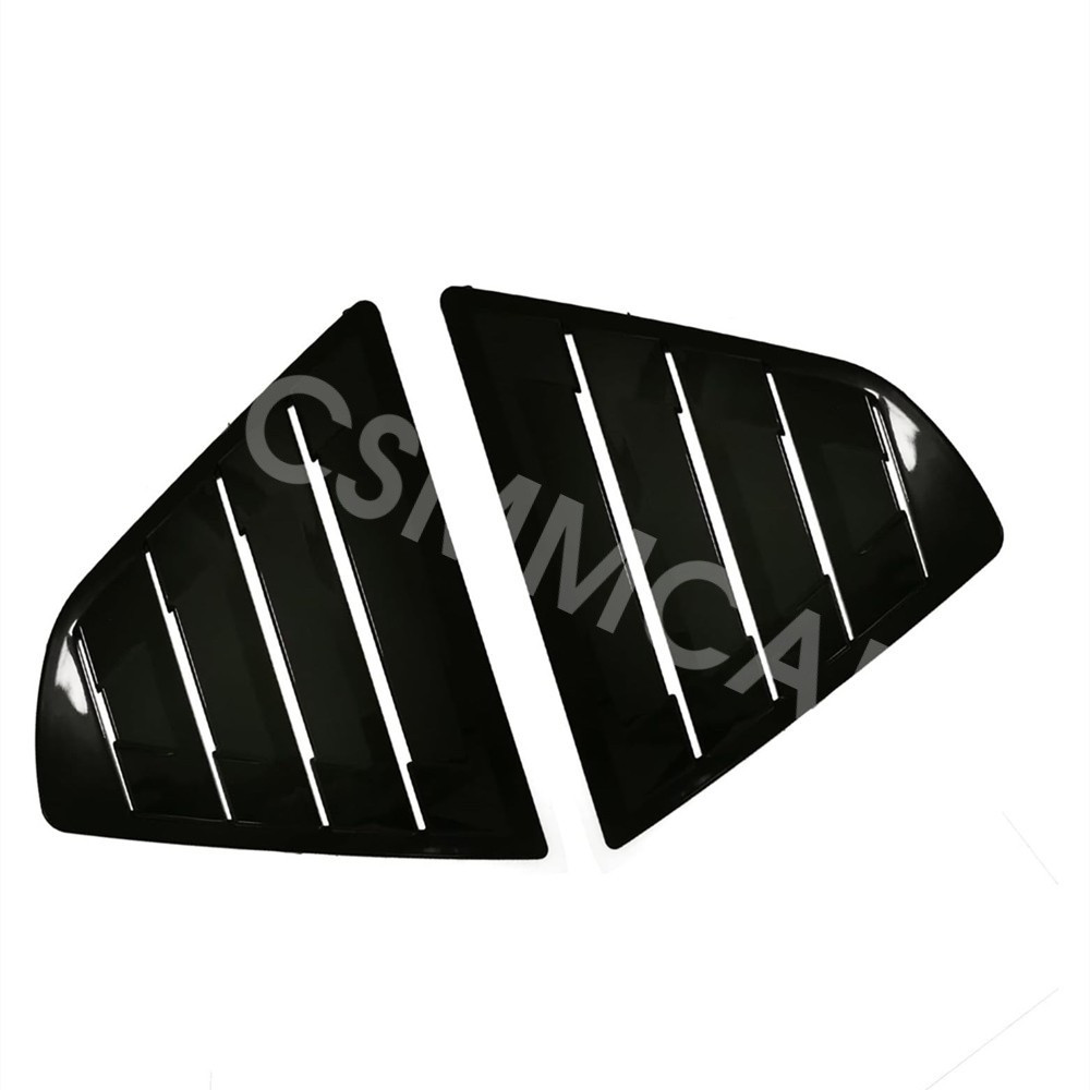 Sport Style Rear Window Side Louver Shutter Cover Fit For Toyota Camry 2018-2022